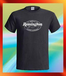 Remington Arms Logo - Remington Arms Logo Pistol Rifle Shotgun Men's Black T-Shirt S M L ...