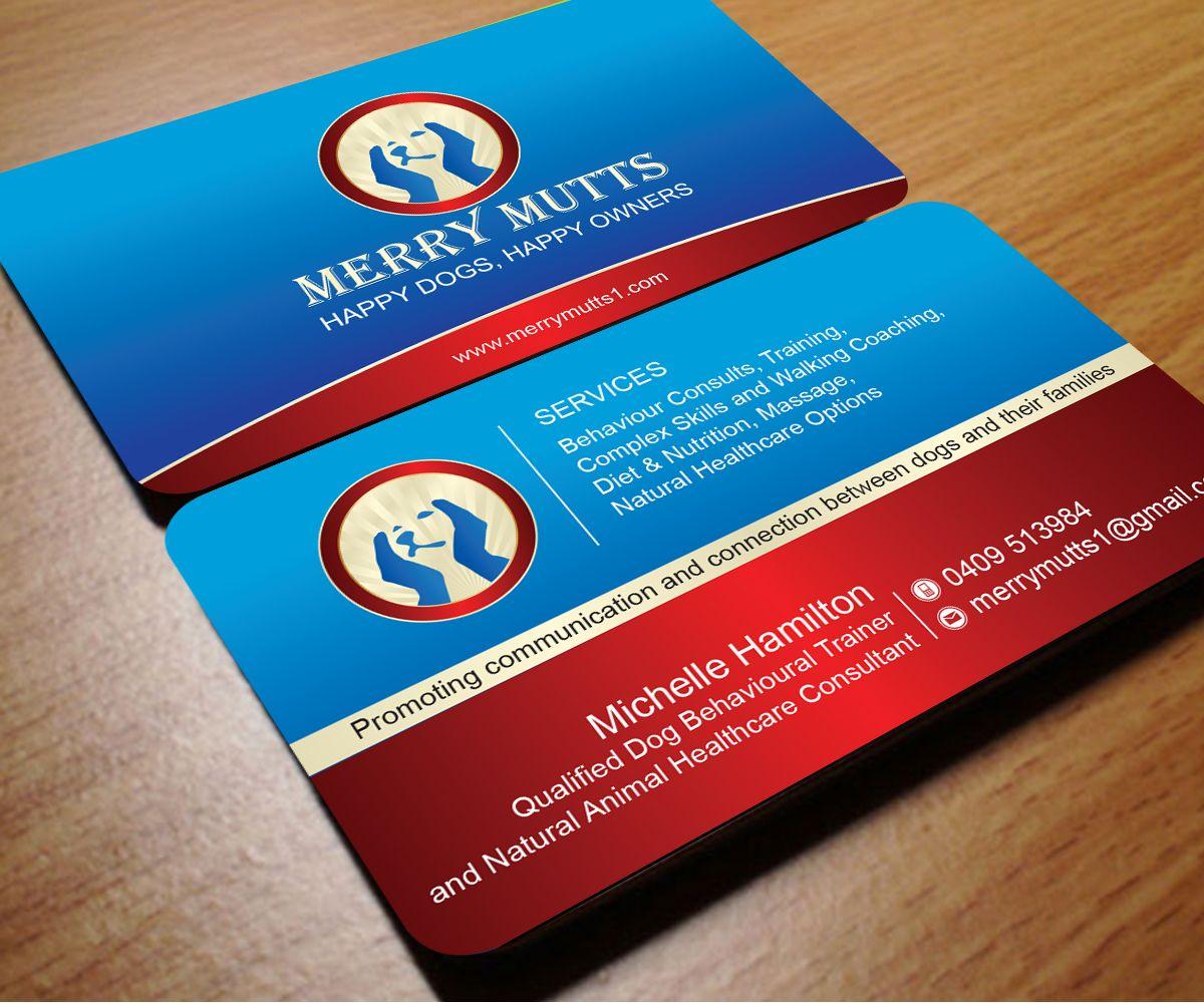 Red and Blue Business Logo - 42 Modern Business Card Designs | Communication Business Card Design ...