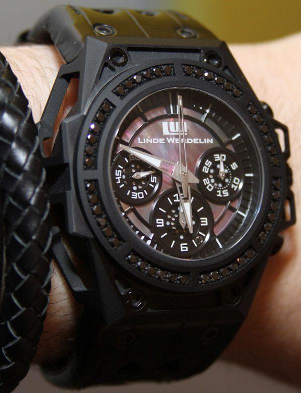 Black Diamond Watch Logo - Linde Werdelin SpidoSpeed Black Diamond Watch | Watches | Watches ...