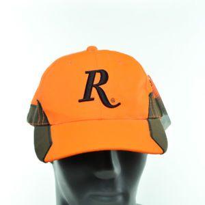 Remington Arms Logo - Remington Arms Logo Hat Cap Hunter Orange Waxed Canvas Adjustable ...