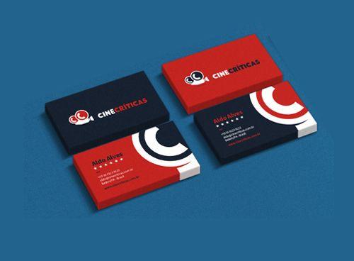 Red and Blue Business Logo