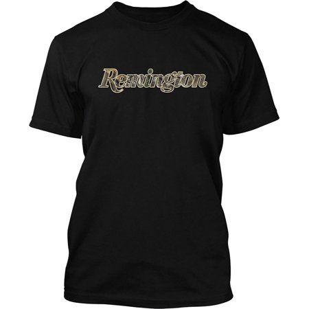 Remington Arms Logo - Remington Arms Hunting T Shirt Realtree Black Logo, Medium