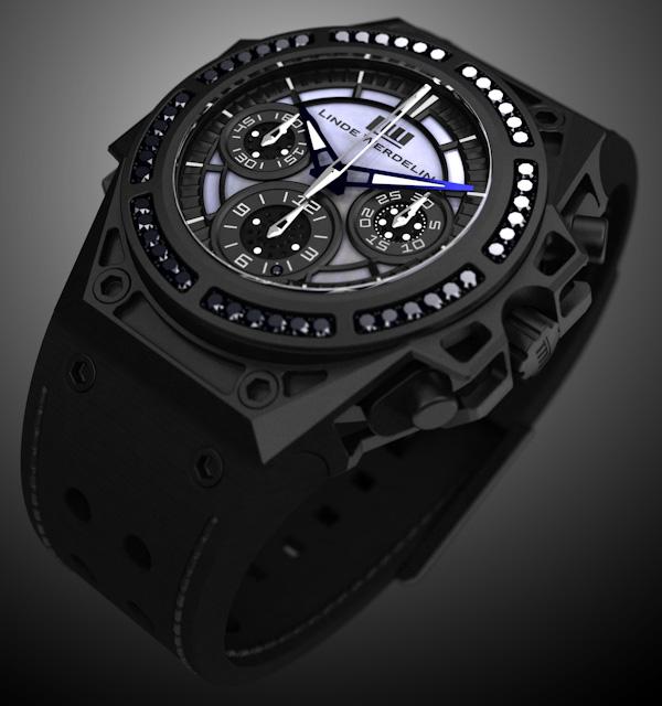 Black Diamond Watch Logo - Linde Werdelin SpidoSpeed Black Diamond Watch Hands-On | aBlogtoWatch