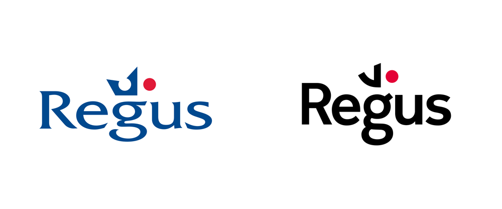 Crown Brand Logo - Brand New: New Logo for Regus by venturethree