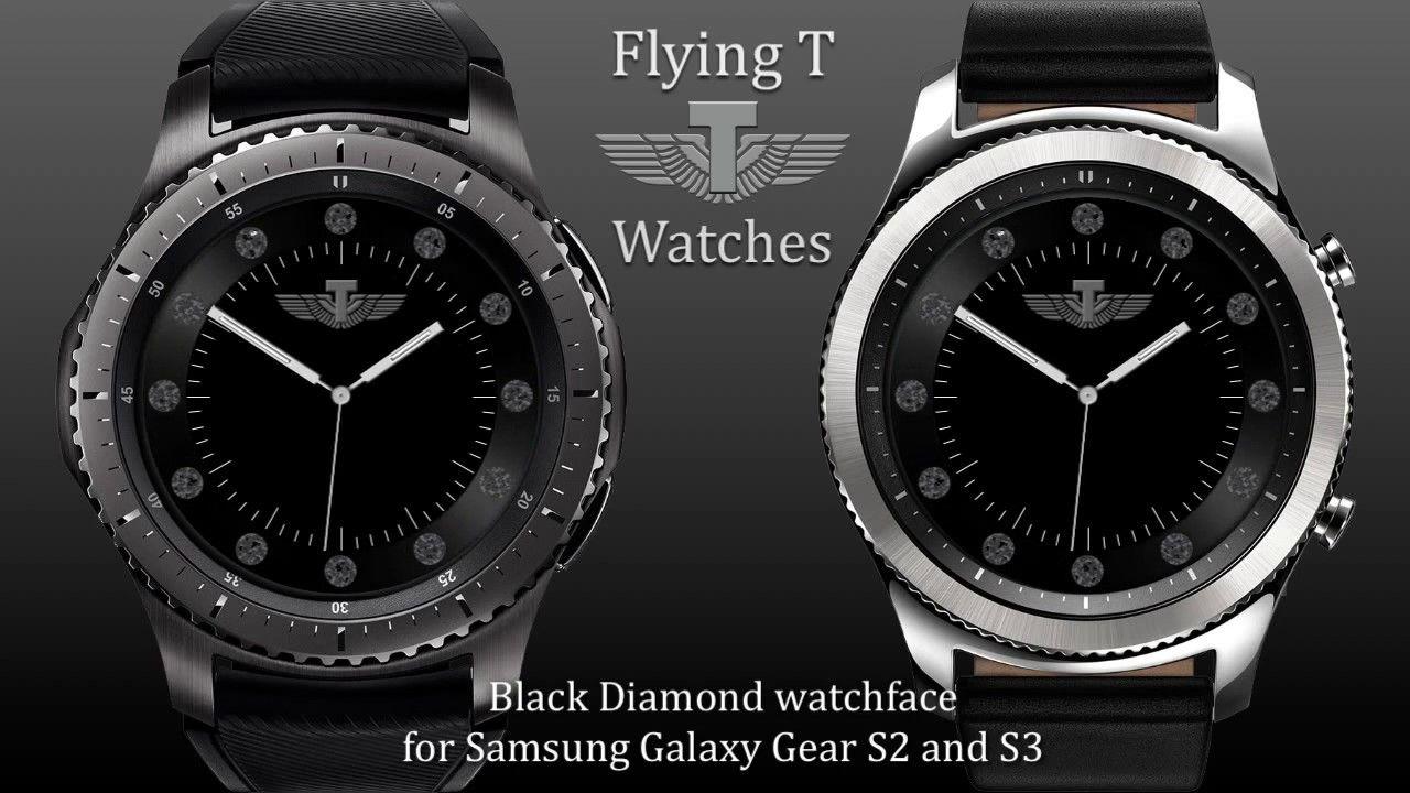 Black Diamond Watch Logo - Flying T - Black Diamond Watch Face (Samsung Gear S2 and S3) - YouTube