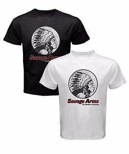 New Savage Arms Logo - new SAVAGE ARMS Classic retro logo riffle ruger winchester mens S to