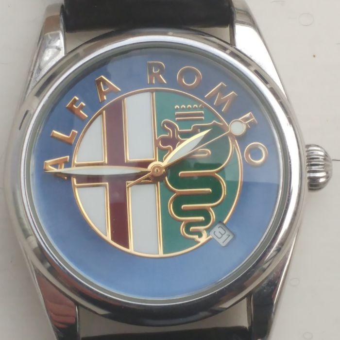 Century Watch Logo - Alfa Romeo Big Logo Men's Watch Automatic 20th century - Catawiki