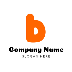 Orange B Logo - Free B Logo Designs | DesignEvo Logo Maker