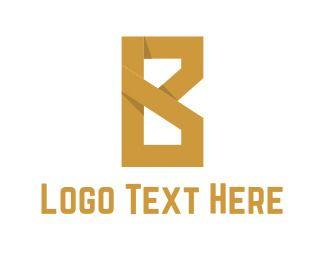 What Has a Orange B Logo - Letter B Logo Maker. Free to Try