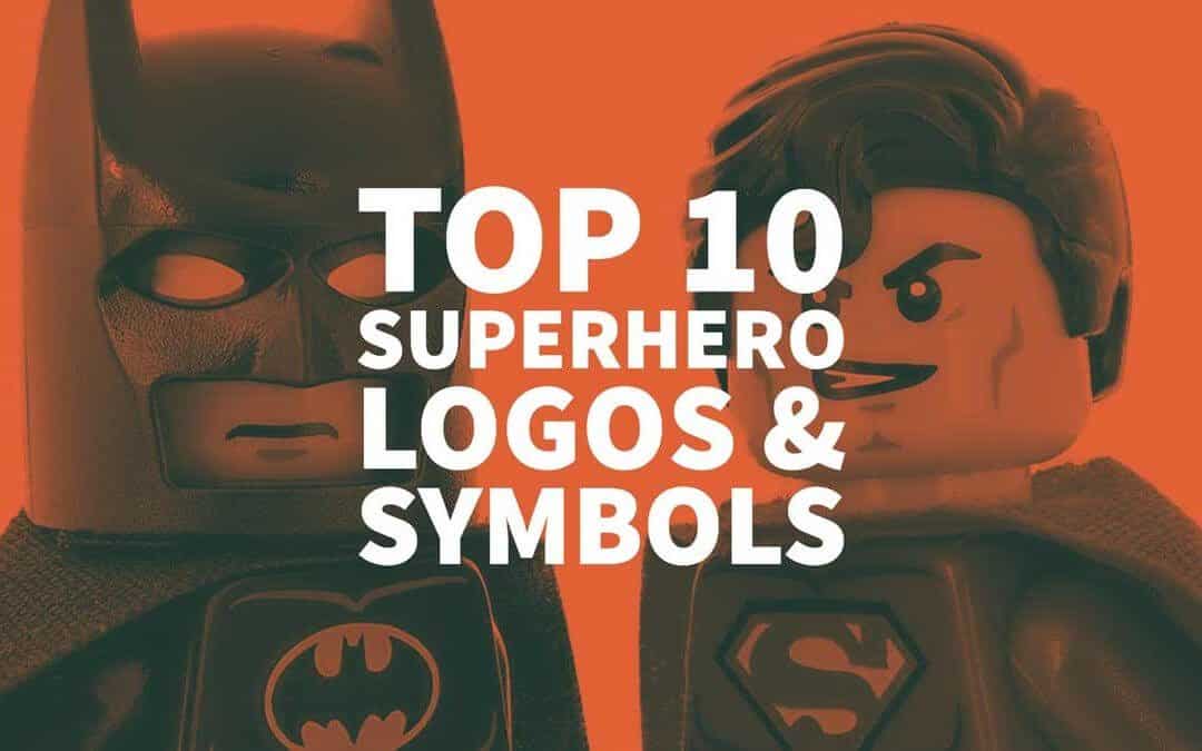 10 Superhero Logo - Top 10 Superhero Logos & Symbols - Logo Design Inspiration