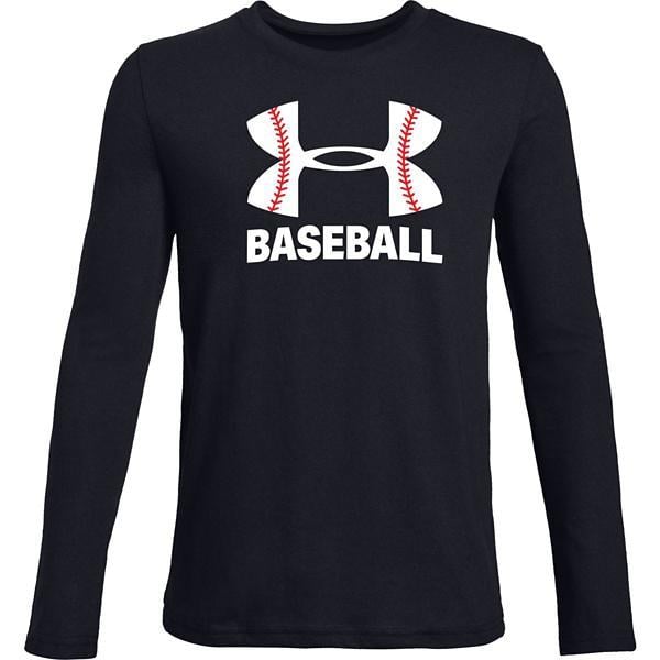 Under Armour Baseball Logo - Grade School Boys' Under Armour Baseball Big Logo Shirt