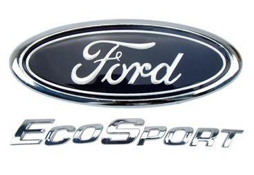 Ford EcoSport Logo - Emblema Letreiro Ecosport Logo Ford Kit 2pçs Tampa Mala$ 99