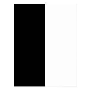 Half Black Half White Logo - Half Black Half White Postcards | Zazzle