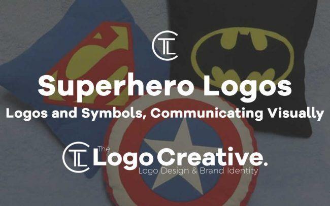 10 Superhero Logo - Superhero Logos and Symbols, Communicating Visually