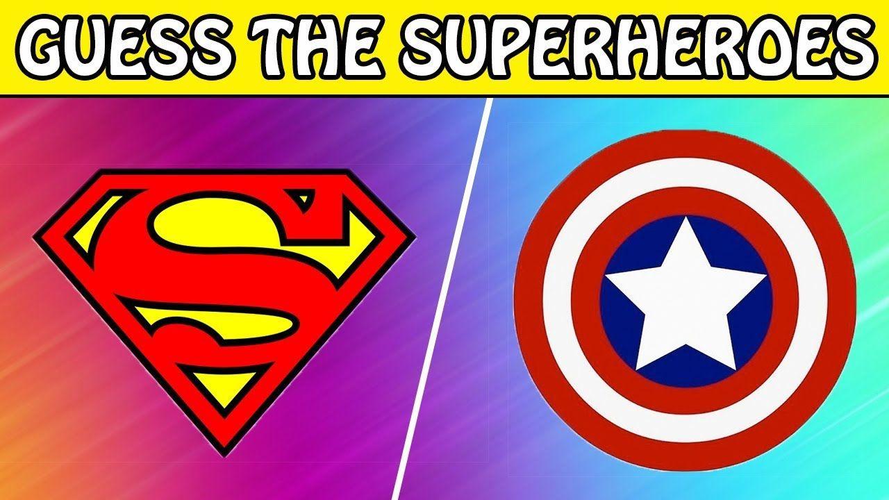 10 Superhero Logo - 8 Out of 10 People Fail This Superhero Logo Quiz - YouTube