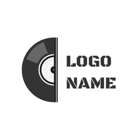 Half Black Half White Logo - Free Music Logo Designs. DesignEvo Logo Maker