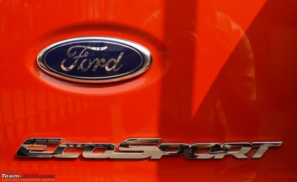 Ford EcoSport Logo - Ford EcoSport 1.5L Diesel, Trend variant - The machine I love - Team-BHP