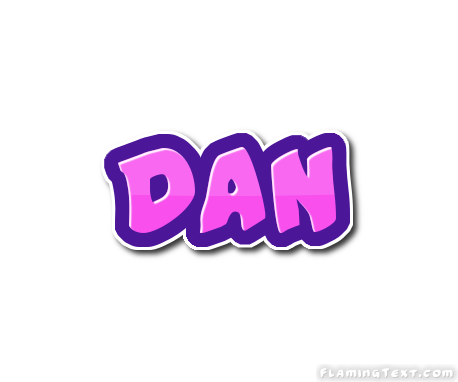 Dan Logo - Dan Logo | Free Name Design Tool from Flaming Text