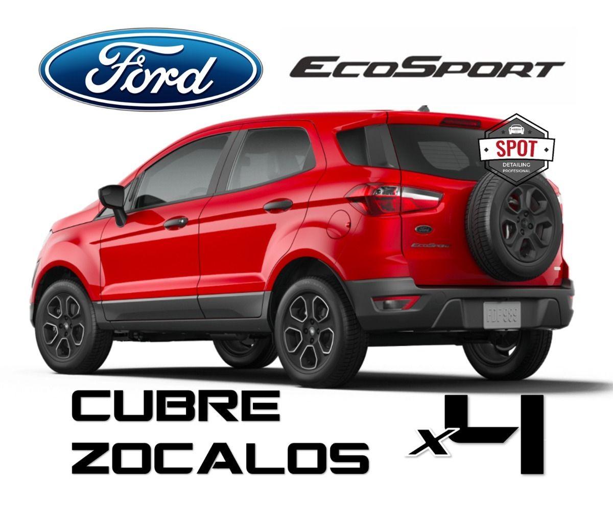 Ford EcoSport Logo - Protector De Zocalos Ford Ecosport Kinetic X4 Con Logo!! - $ 00