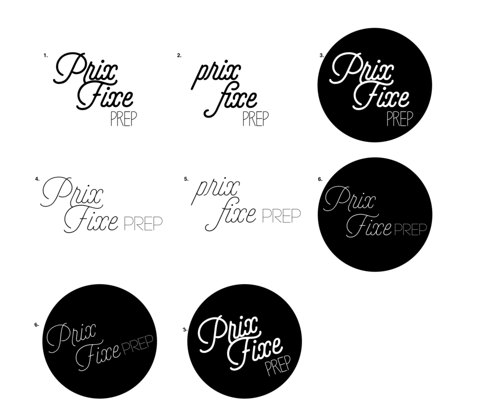 2 Black Circle S Logo - Prix Fixe Prep — Chloë S. Weatherly