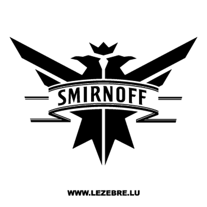 Smirnoff Logo - Smirnoff Logo Decal