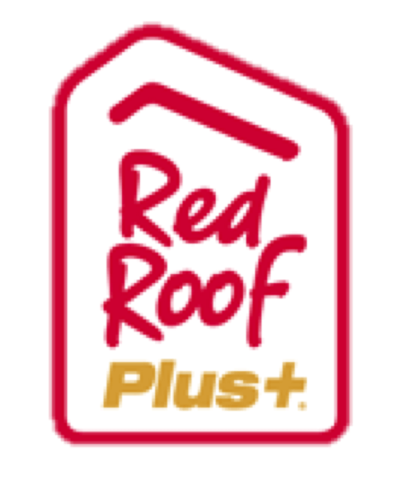 Red Roof Plus Logo - Red Roof Plus Stacked Logo -