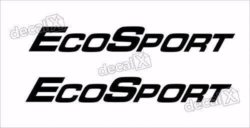 Ford EcoSport Logo - Adesivo Faixas Ford Ecosport 3m Eco011 para motos
