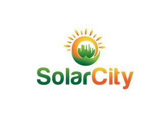 SolarCity Logo - Solar City logo design - 48HoursLogo.com