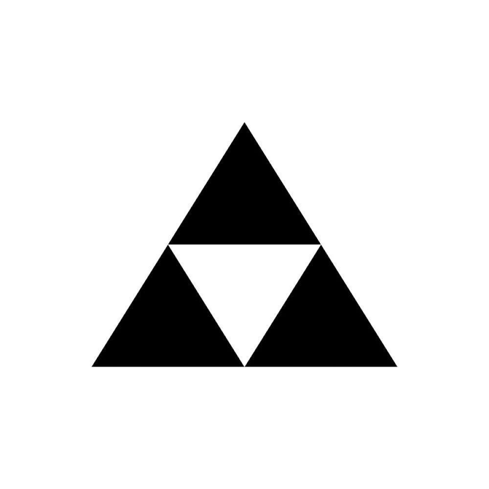 Zelda Triangle Logo - Zelda Triforce Logo Vinyl Sticker Decal nintendo atari mario bros