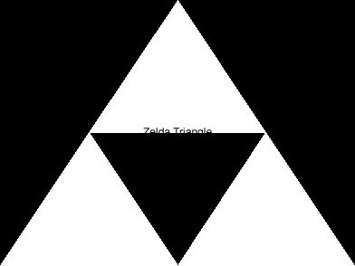 Zelda Triangle Logo - Zelda triangle in AutoCAD. Download CAD free (22.77 KB)