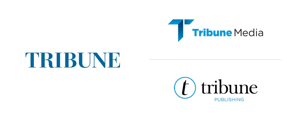 Publishing Company Logo - Brand New: New Logos for Tribune Media Company and Tribune ...