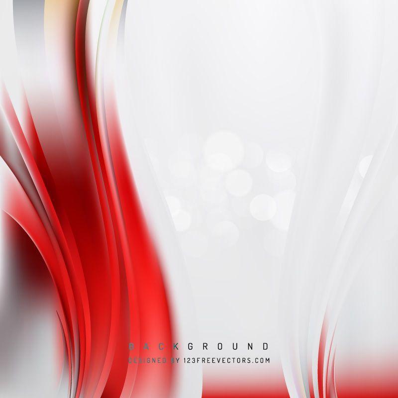 Red and White Waves Logo - Abstract Red White Wave Background | White Background | Waves ...