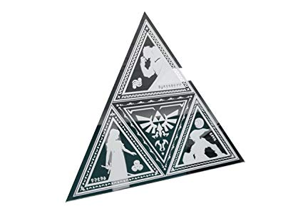 Zelda Triangle Logo - Amazon.com: Nintendo Legend of Zelda Triforce - Decor Mirror: Home ...