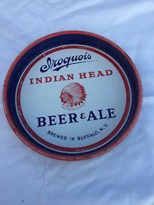 Red White Emu Logo - Vintage Buffalo NY Iroquois Beer Tray Red White Blue Take A Look! | eBay