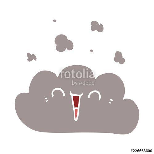 Smoke Cloud Logo - cartoon doodle smoke cloud