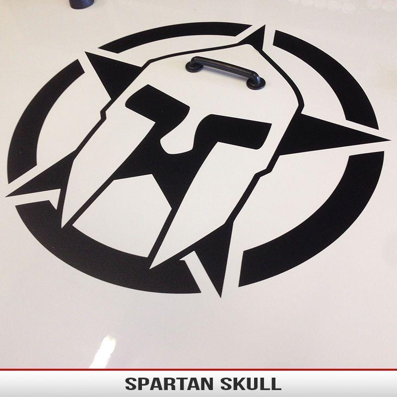 Jeep Skull Logo - Spartan Skull Star | AlphaVinyl