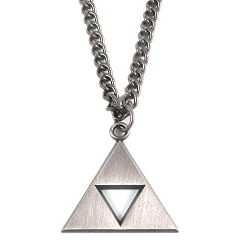 Zelda Triangle Logo - Cosplaytraveling Zelda Triforce Necklace Triangle Logo Pendant ...
