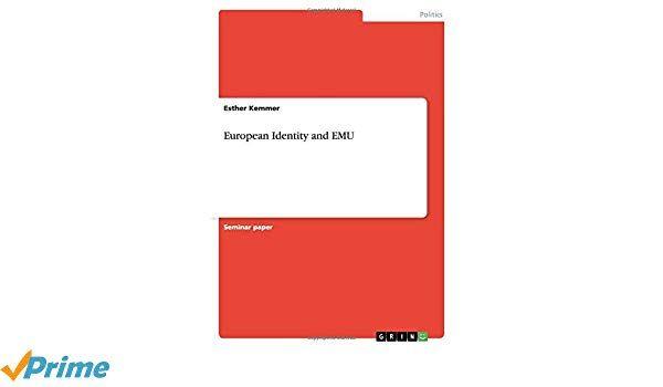 Red White Emu Logo - European Identity and EMU: Esther Kemmer: 9783640877560: Amazon.com ...