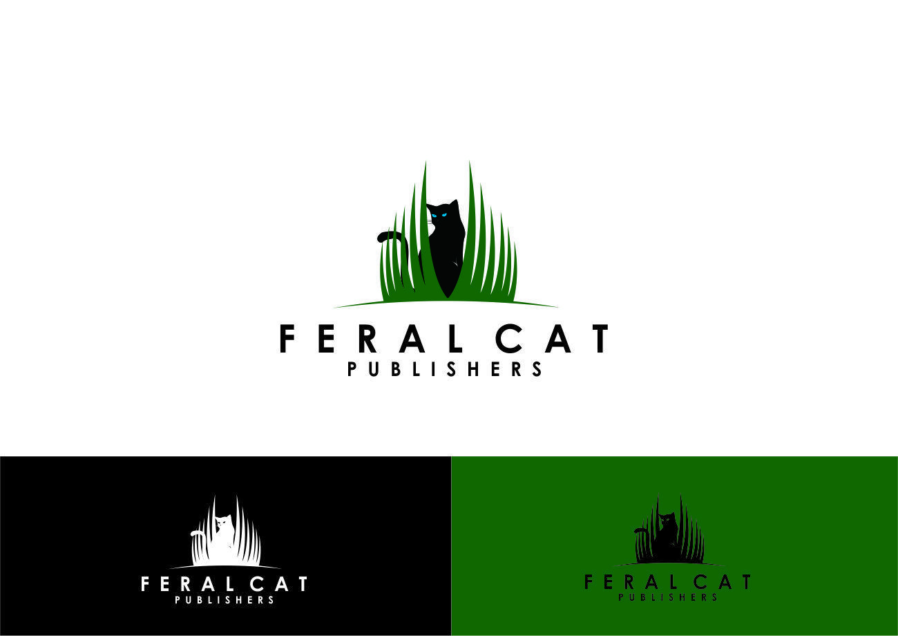 Publishing Company Logo - Upmarket, Playful, Publishing Company Logo Design for Feral Cat