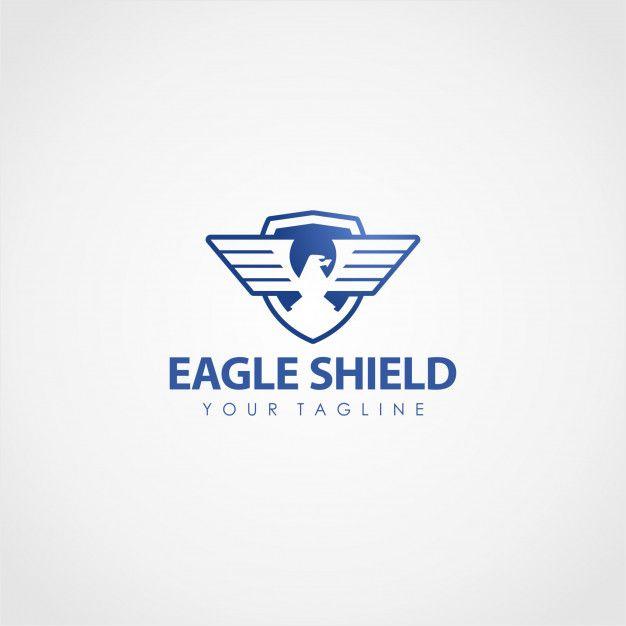 Eagle Shield Logo - Eagle shield logo Vector | Premium Download