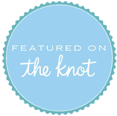 Theknot.com Logo - Download Badge Featured On The Knot - 5 Star Rating The Knot PNG ...