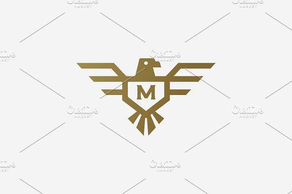 Eagle Shield Logo - Eagle shield logo ~ Logo Templates ~ Creative Market
