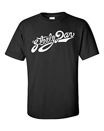 Dan Logo - Dicky Ticker Steely Dan Logo T-shirt: Amazon.co.uk: Clothing
