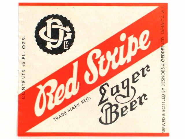 Red Stripe Logo - Tavern Trove : Red Stripe Lager Beer