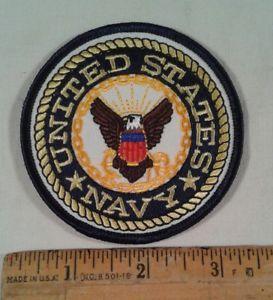 Eagle Shield Logo - United States Navy Patch 3