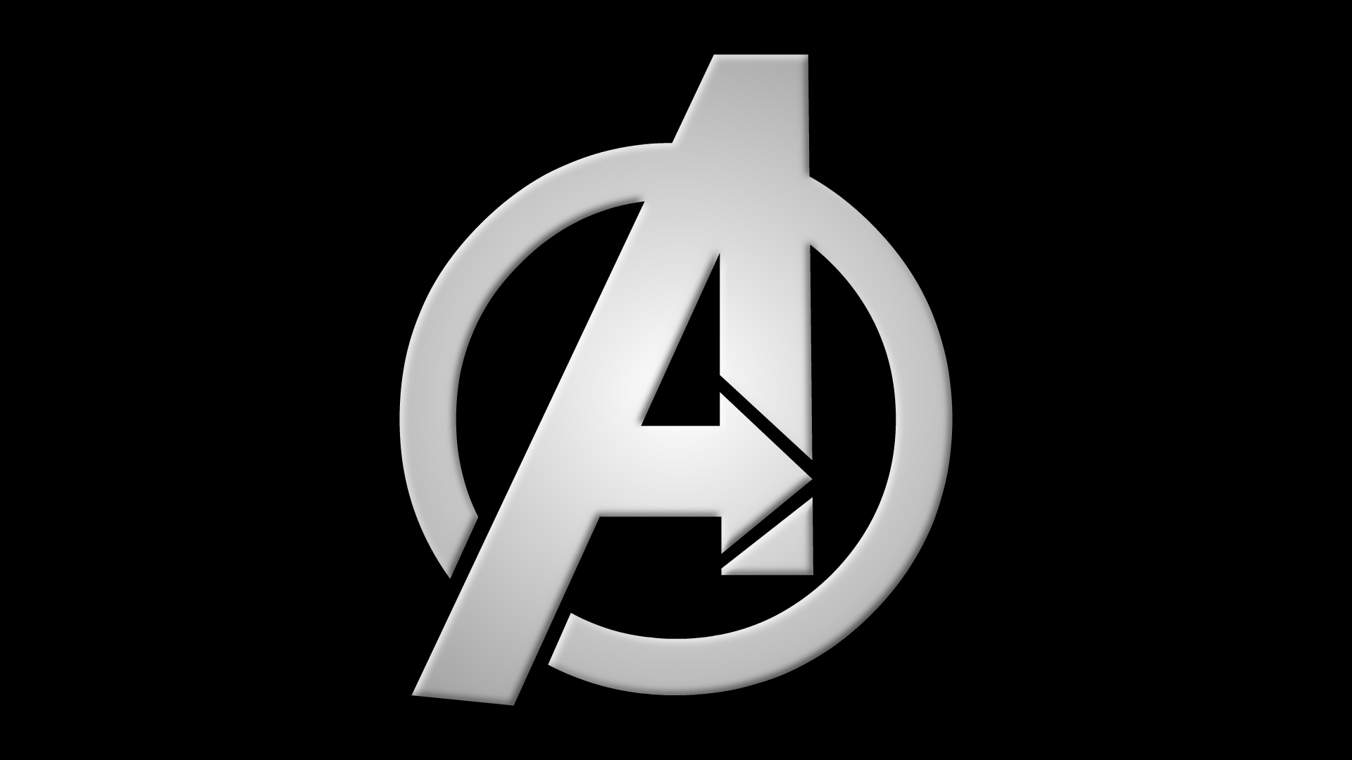 Avengers Logo - Images For > Avengers Logo Black And White | Marvel | Avengers ...