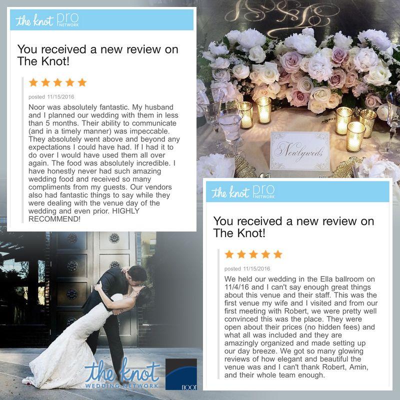 The Knot 5 Star Logo - More 5 Star Reviews for Noor on The Knot