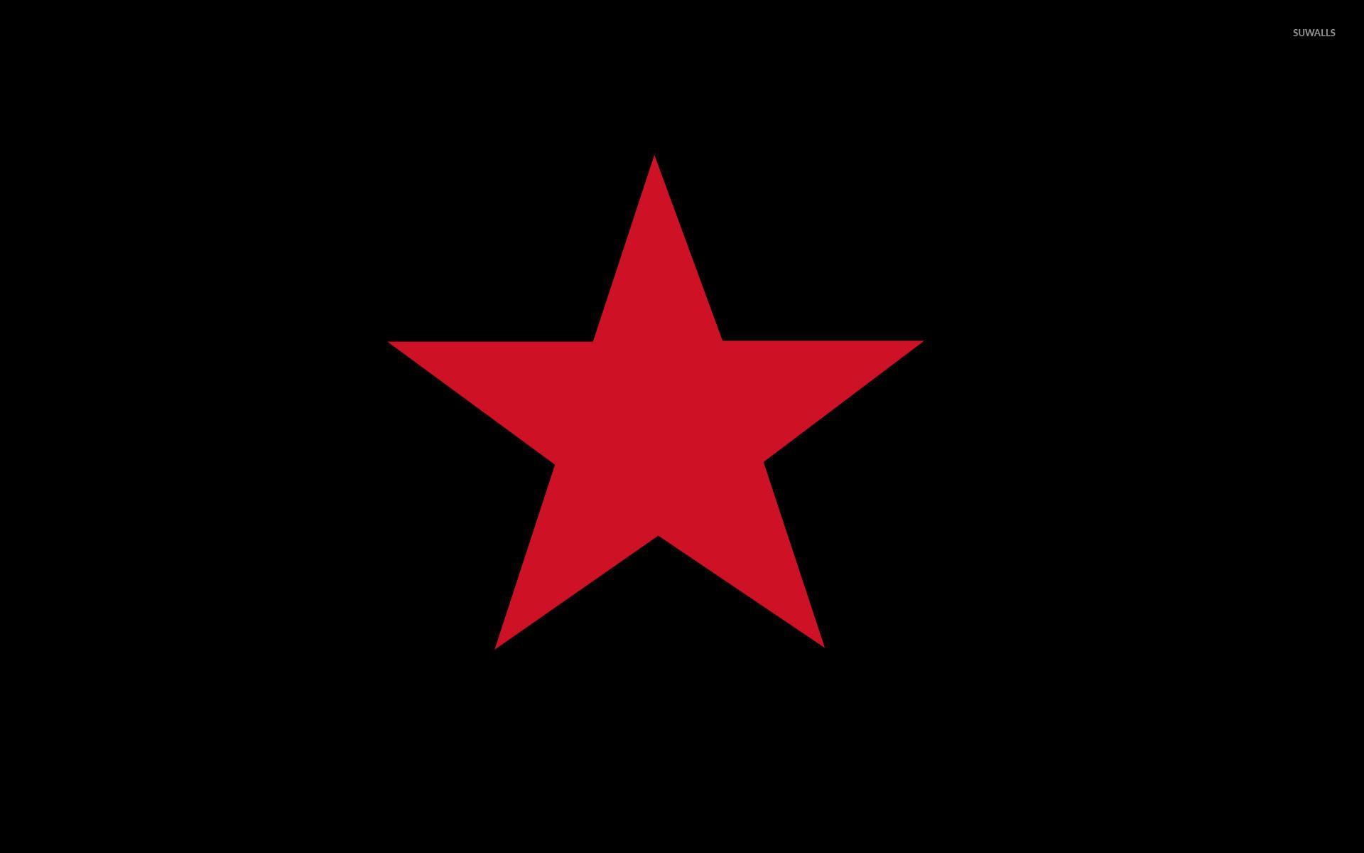 Black and Red Star Logo - Best Free Red Star Wallpaper