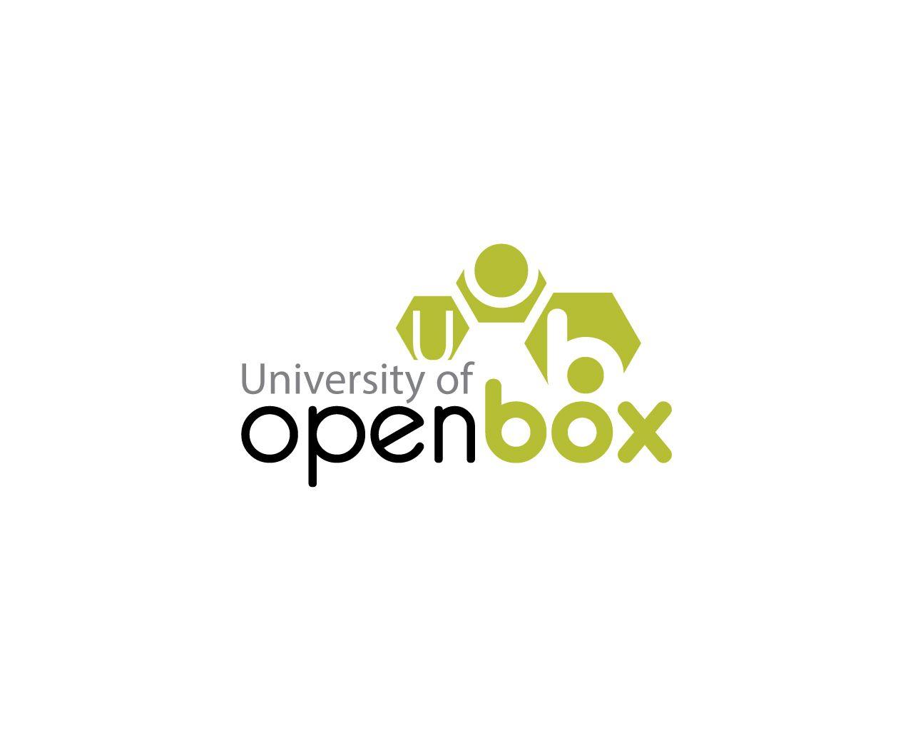 Open-Box Company Logo - Bold, Upmarket, Environment Logo Design for University of Open Box ...