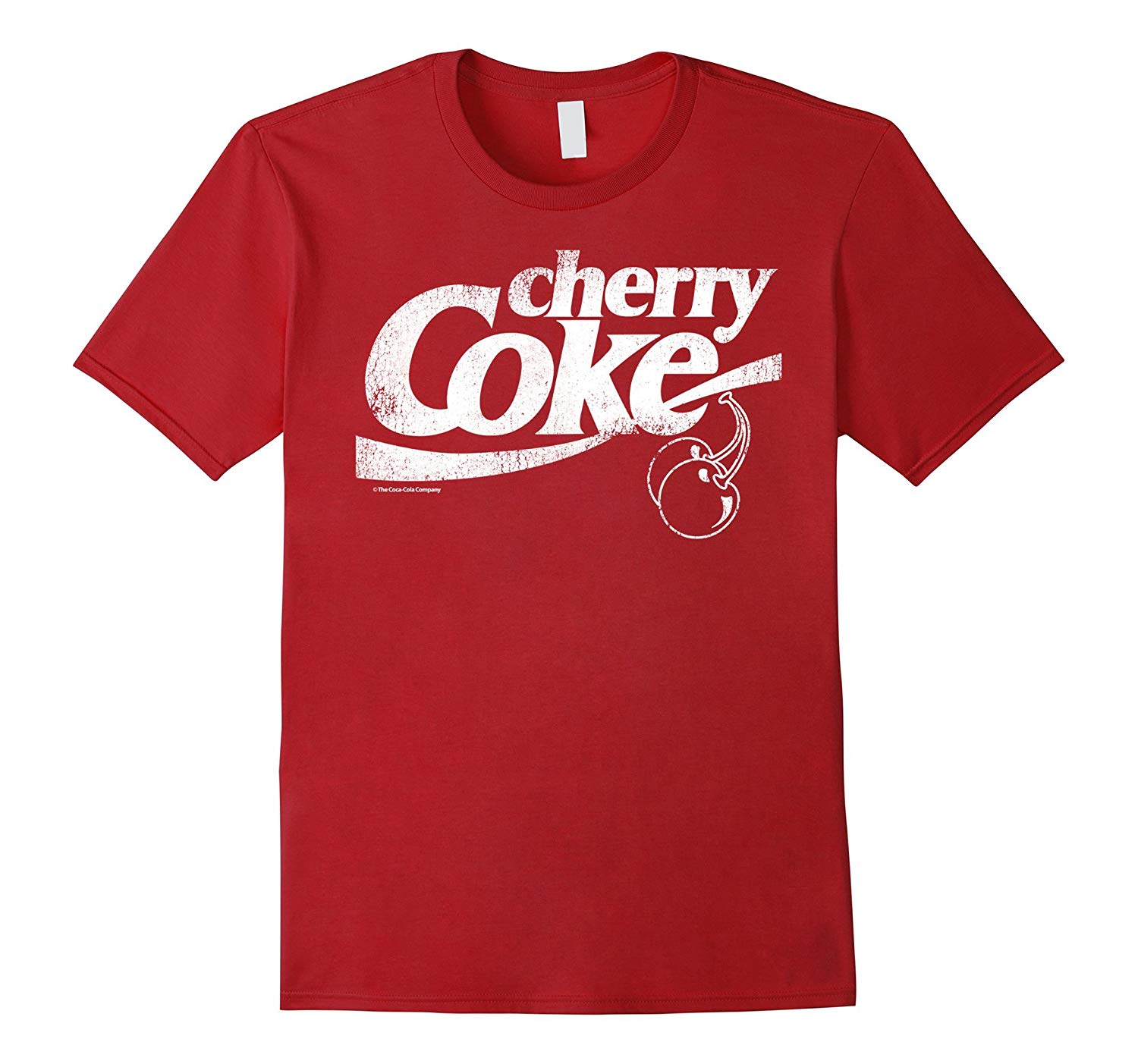 Cherry Coke Logo - Coca Cola Vintage Retro Cherry Coke Logo Graphic T Shirt FL